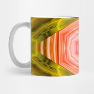 Vibrant geometric kaleidoscope Mug